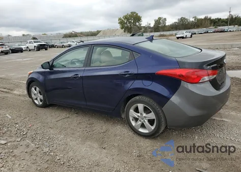 2013 Hyundai Elantra Gls from USA, damaged, VIN 5NPDH4AE6DH424254